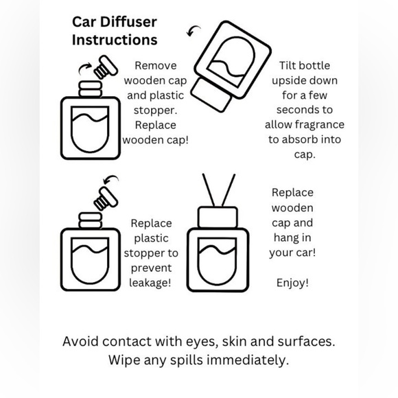 Taurus Zodiac Sign Car Diffuser 6ml - Picture 5 of 8